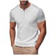 thumbnail image 1 of pstuiky Camisas de manga corta para hombre, Traje deportivo de manga corta para hombre, informal, a la moda, de color liso, elástico, para correr y fitness camisas casuales para hombre xl, 1 of 8