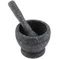 thumbnail image 3 of Manual Garlic Masher Manual Garlic Spices Mortar Pestle Set Mortar with Pestle Small Plastic Herb Grinding Bowl, 3 of 8
