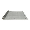 thumbnail image 2 of Ahgly Company Indoor Round Solid Gray Modern Area Rugs, 8' Round, 2 of 4
