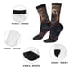 thumbnail image 5 of Fotbe Garden Meditating Weasel Calcetas Largas con Estampado para Hombre y Mujer – Calcetas de Compresión Transpirables y Elásticas, Viajar y Uso Diario Talla 5-11, 5 of 6