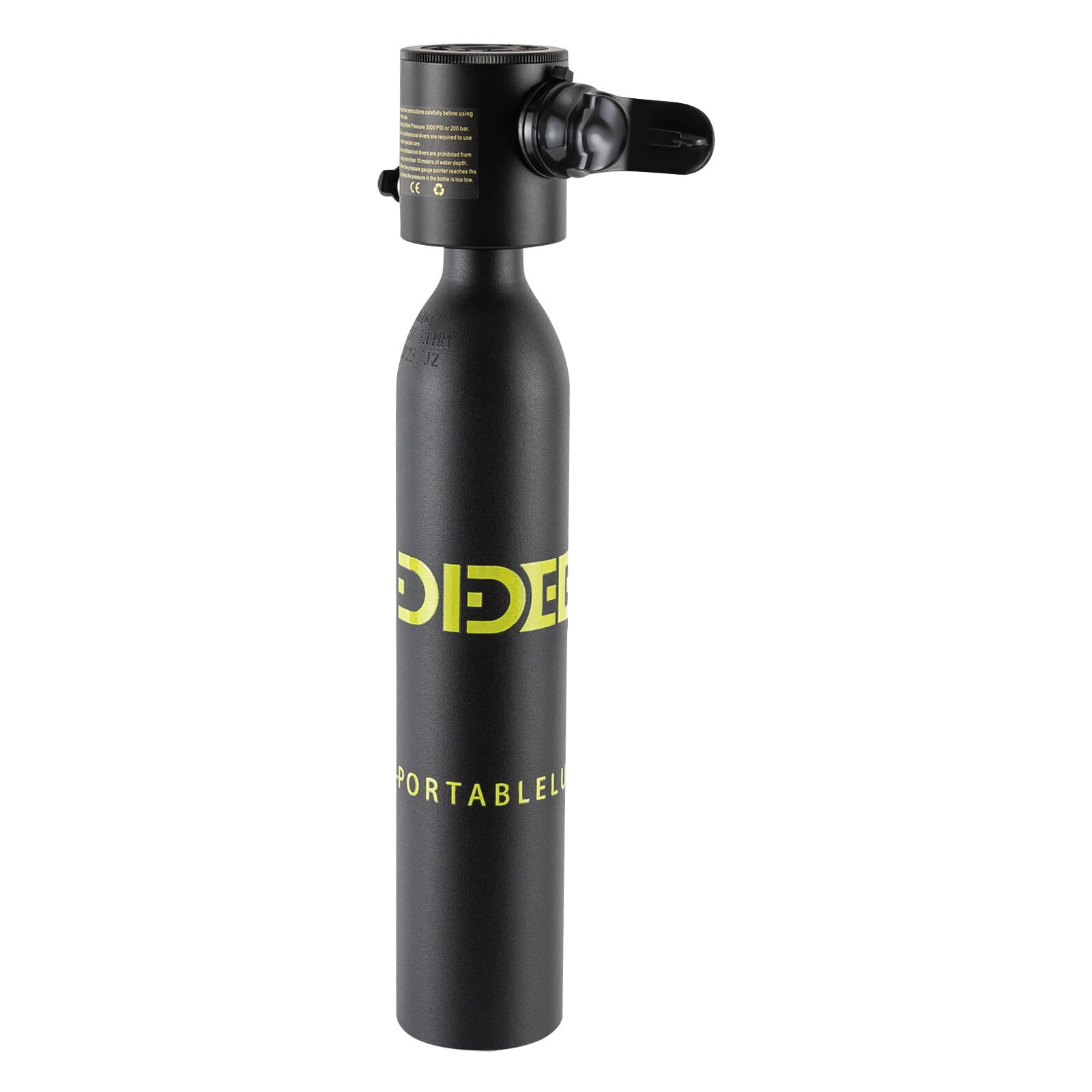 0.5L Mini Scuba Tank Underwater Diving Portable Breath Lungs Scuba Oxygen Tank