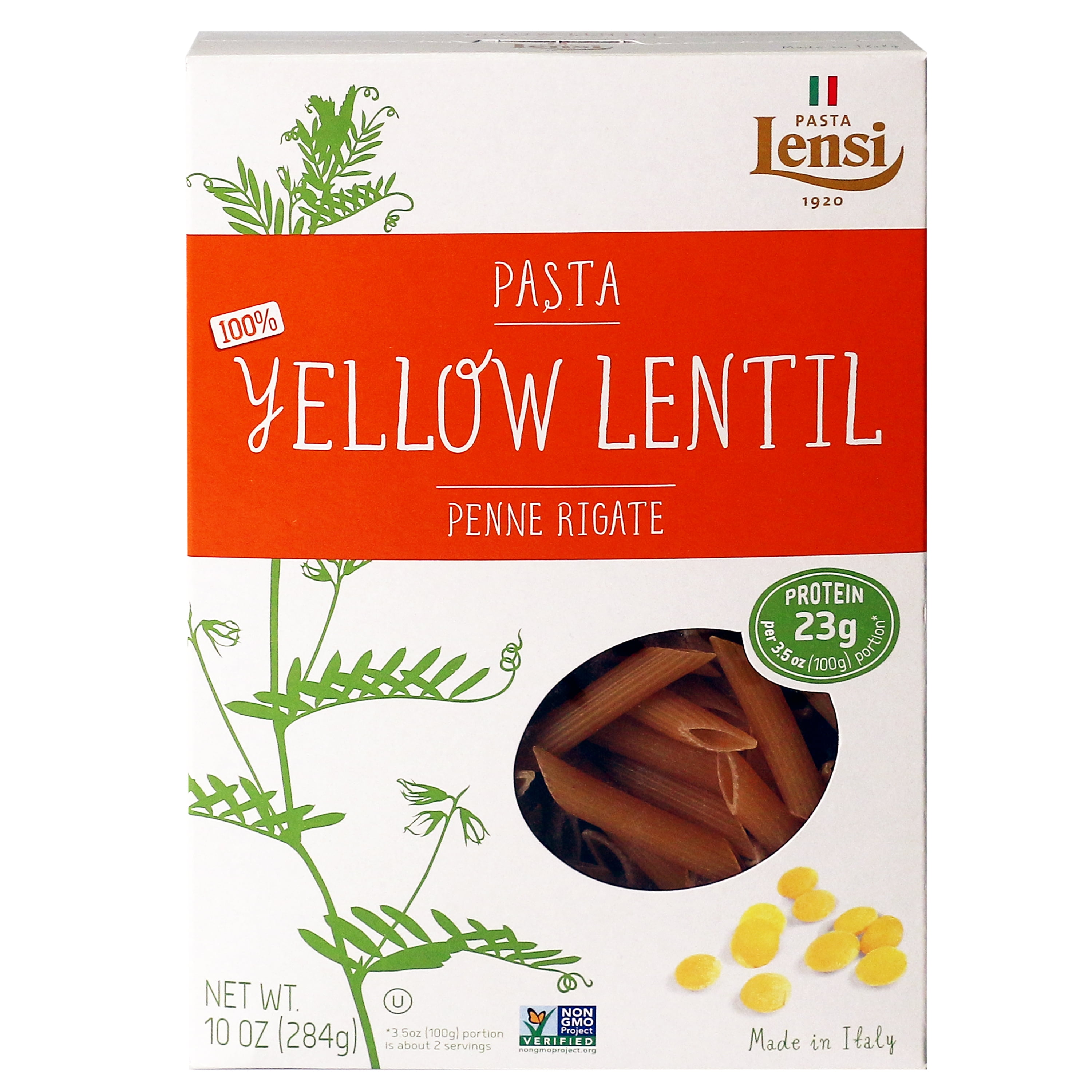 Pasta Lensi Yellow Lentil 10oz