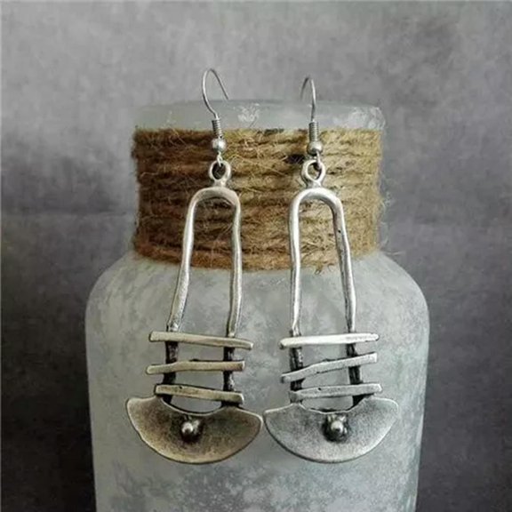 K-KED Vintage 925 Silver Filled Ear Hook Earrings Women Dangle Wedding Party Jewelry-#8