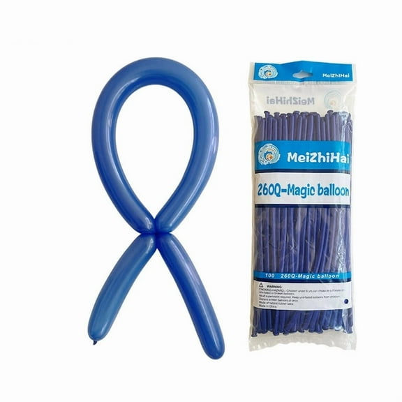 100Pcs Twisty Balloons,Magic Balloons for Animal Making BirthdaCy Party Festival Christmas