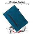 thumbnail image 2 of DWaybox Case for Realme Pad 3 11.6 inch Released 2026, Retro PU Leather & TPU Hybrid Shockproof Cover with Kickstand, Card Slots, Anti-Slip Grip Strap -Peacock Blue, 2 of 4