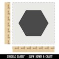 thumbnail image 2 of Hexagon Solid DIY Cookie Wall Craft Stencil - 7.0 Inch, 2 of 5