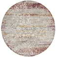 thumbnail image 2 of SAFAVIEH Aria Rubye Bohemian Area Rug, Red/Cream, 6'5" x 6'5" Round, 2 of 7