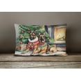 thumbnail image 4 of Belgian Malinois Cozy Christmas Throw Pillow 12 in x 16 in, 4 of 4