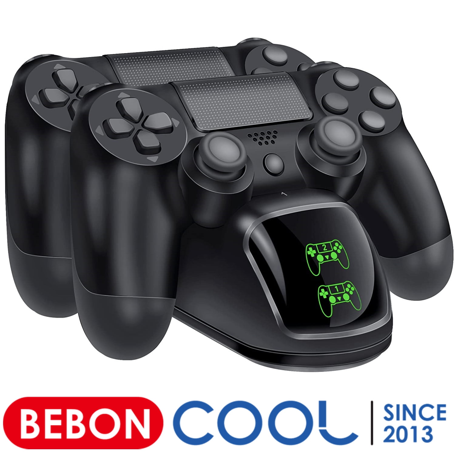 BEBONCOOL PS4 Controller Charger ,PlayStation 4 Charging Station Dock for  DualShock 4,PS4 Controller Accessories for Playstation4 / PS4 / PS4 Slim /  PS4 Pro Controller Black - Walmart.com
