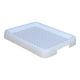 thumbnail image 5 of Bandeja sanitaria para conejos, extraíble, fácil de limpiar, suministros para mascotas, bandeja sanitaria para cobayas, orinal para animales pequeños Blanco, 5 of 8