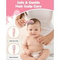thumbnail image 3 of Lilian&Gema Baby Grooming and Health Kit, Nursery Safety Health Care Set with Thermometer Nail Clipper Brush Comb, Baby Care Kit for Newborn Baby Girls, Pink, 3 of 8