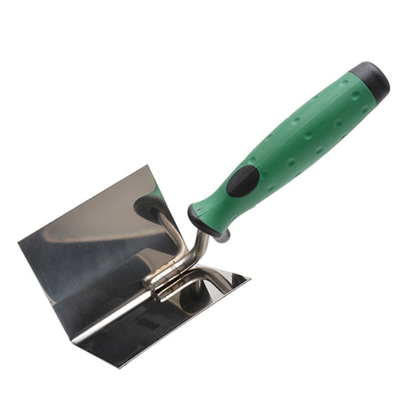 Corner Trowel Stainless Steel with Grip Handle Professional Plastering Tool