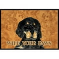 thumbnail image 1 of Carolines Treasures SS4885MAT 18 X 27 In. Gordon Setter Wipe Your Paws Indoor Or Outdoor Mat, 1 of 4