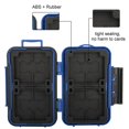 thumbnail image 3 of Shockproof high capacity CF SD TF card storage case (blue), 3 of 5