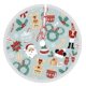 thumbnail image 1 of Faldas para árbol de Navidad de 48 pulgadas con texto "Merry Christmas", tapete para árbol de Navidad para vacaciones de invierno, falda para árbol de Navidad para decoraciones navideñas rústicas, 1 of 1