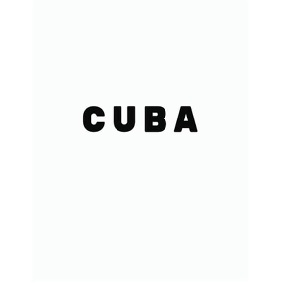 Pre-Owned Cuba: Black and White Decorative Book to Stack Together on Coffee Tables, Bookshelves and Interior Design - Add Bookish Char
