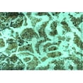 thumbnail image 1 of Ahgly Company Machine Washable Indoor Rectangle Abstract Turquoise Blue Modern Area Rugs, 8' x 10', 1 of 4