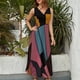 thumbnail image 2 of Vestido Largo Sin Mangas Para Mujer, Irregular Shape Traje Informal Para Cumpleaños, Verano, 2 of 5