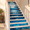 Gxl813-13Pcs, variant on Stair Riser Decals Rainbow Colored Vinyl Sticker For Stairs Decoration 1439.3"x7.08"