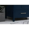 thumbnail image 5 of 36 inch Single Bathroom Vanity in Blue with Backsplash, 5 of 8