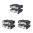 thumbnail image 2 of kurtrusly 2pcs/set Large Capacity Storage Bags For Closet Organization Reinforced HandleThe Handle Of Storage Gray 3Set, 2 of 6