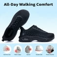 thumbnail image 6 of Artlea Wide Toe Box Walking Shoes for Men with Arch Support Orthotic Sneakers for Plantar Fasciitis Athletic Cushioning Men's Running Shoes for Foot Pain Relief, US Size 11, 6 of 8