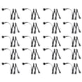 thumbnail image 1 of 20X 15 Pin SATA Power Extension Hard Drive Cable 1 Male to 5 Female Power Supply Splitter Adapter Cable for DIY PC Sever, 1 of 5