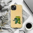 thumbnail image 6 of Funny Frog Samurai Phone Case, Cute Ninja Frog Art iPhone Cover, Unique Japanese Cartoon Protective Case for iPhone 17 16 15 14 13 12 11 Plus Pro Max Mini, 6 of 6