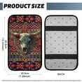thumbnail image 5 of Yuyamidu Deer Car Center Console Armrest Cover Aztec Car Arm Rest Cover Pad Accessories Winter Warm Center Console Cushion Pad for Auto Truck SUV Van, 5 of 7
