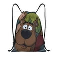 thumbnail image 1 of Zufioo Sac de Sport Imprimé Scooby-Doo Sac à Cordon de Gym Lavable en Machine Sac à Dos à Cordon Robuste pour Hommes Femmes-Petit, 1 of 6