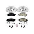 thumbnail image 3 of PowerStop Front Z23 Evolution Sport Carbon-Fiber Ceramic Brake Pad and Drilled & Slotted Rotor Kit Fits: NISSAN Select Models K6494, 3 of 10