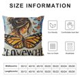 thumbnail image 5 of Butterfly Throw Pillow Covers  Butterfly Gifts for Girls Women, Gifts for Butterfly Lovers, Butterfly Room Decor for Girls, Butterfly Bedroom Decor, 5 of 5