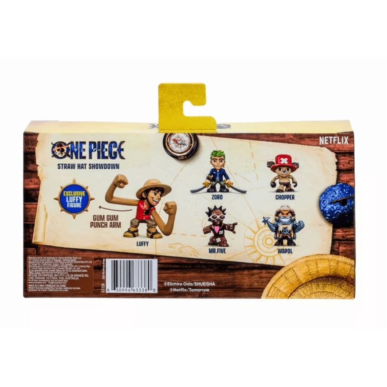 ONE PIECE, Action Figures, 5-pack Toy Mini Figures, Collectible