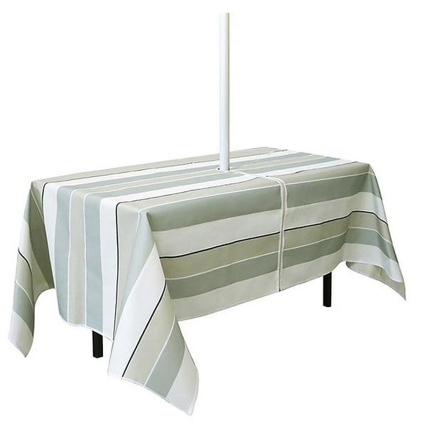 Nznd Table Covers Waterproof 150 150cm Round 213cm Easy To Care Terrace Party Outdoor Patio Tablecloth Com Nznd Table Covers Waterproof 150 150cm, Garden Table Covers Round 150cm