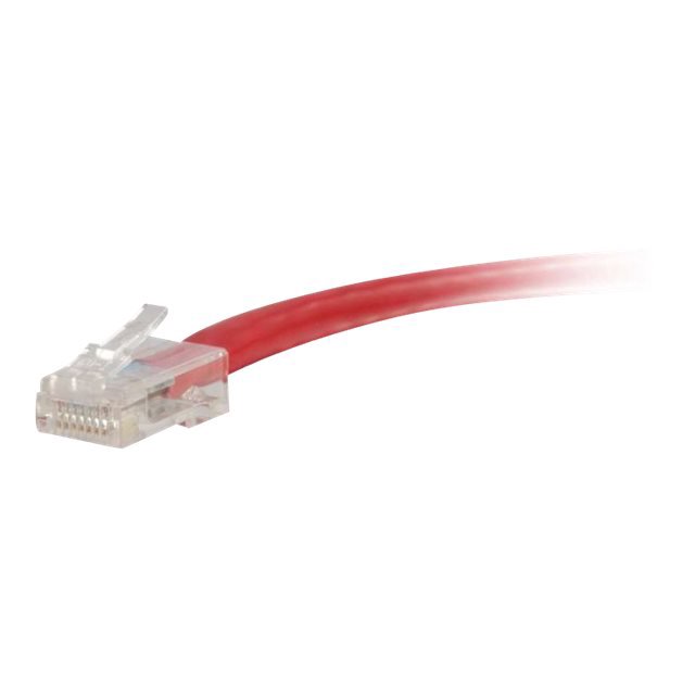 C2G Câble Patch Ethernet Non-Boosté Cat6 10 Pieds (UTP) - Rouge - Câble Patch - RJ-45 (m) à RJ-45 (m) - 10 Pieds - UTP - CAT 6 - Rouge