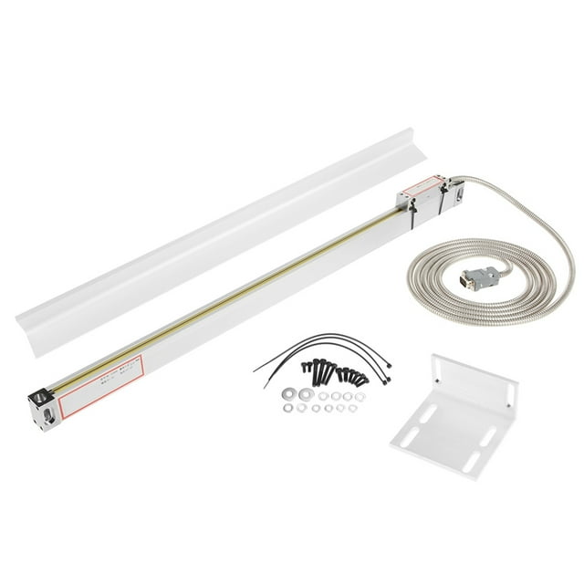 Torno digital de rejilla JC800 de 400 mm con escalas electrónicas lineales y regla
