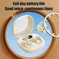 thumbnail image 5 of Clip On Open Ear Headphones Wireless Earbuds,LED Digital Display Charging Case,Long Battery Life Bluetooth Headphones,Comfortable All Day Wearing Headset,Stereo Sound Quality Sports Earphones, 5 of 6