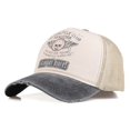 thumbnail image 1 of Gorra de béisbol estilo camionero vintage de algodón lavado, talla adulta, 1 of 1