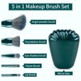 thumbnail image 4 of Makeup Brushes 5pcs Mini Makeup Kit, Travel Set, Foundation Brush Eyeshadow Brush Make up Brushes Set, 4 of 6