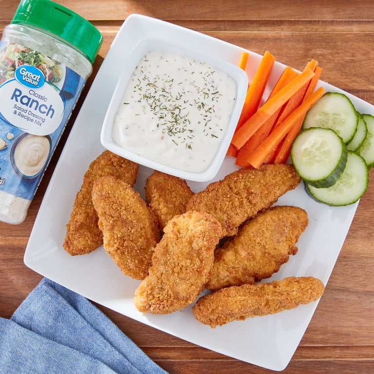 Great Value Classic Ranch Salad Dressing Cannister 8 oz for Salad Dressings - Walmart.com Great Value Classic Ranch Salad Dressing Cannister 8 oz for Salad Dressings - Walmart.com