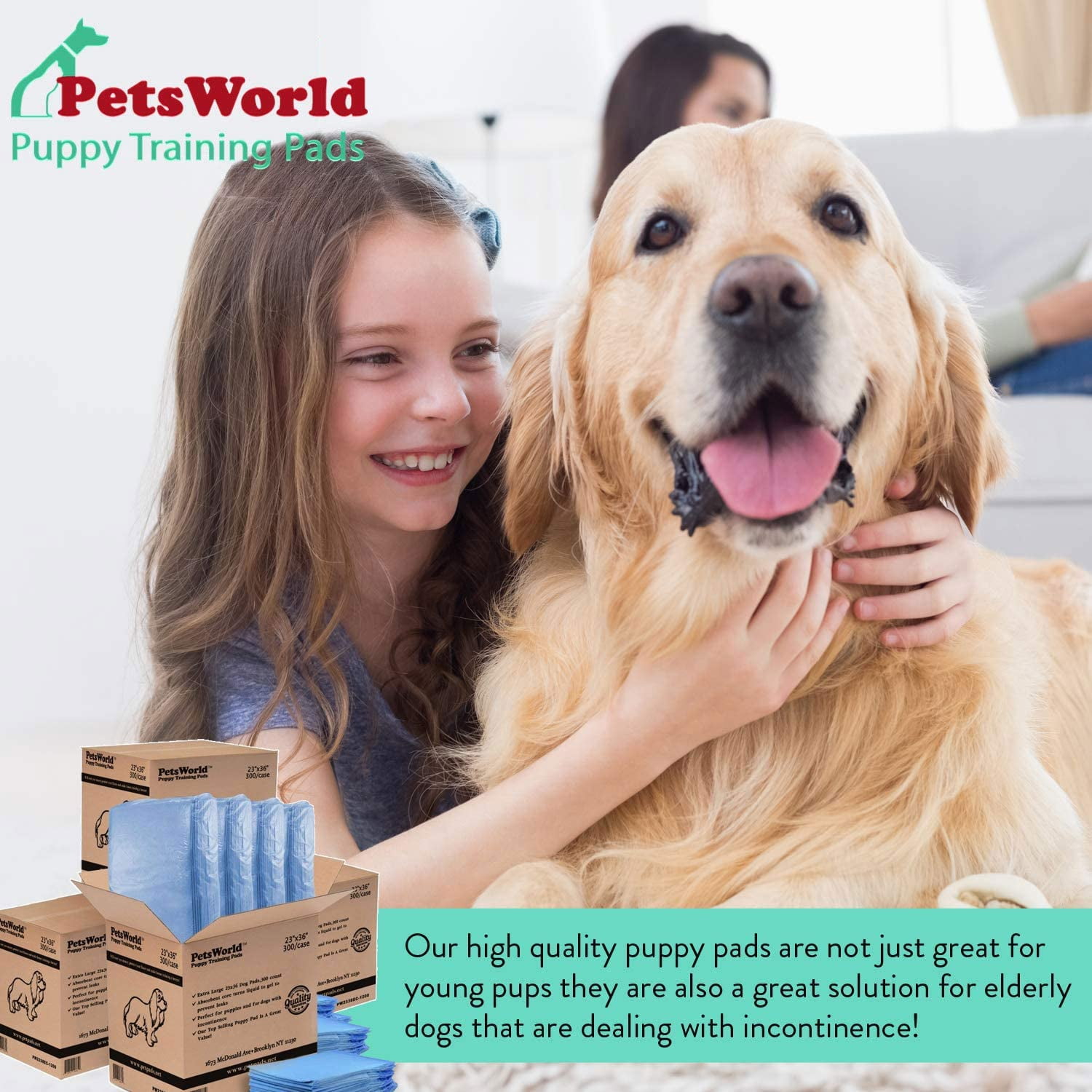 150 Count-28x34 Heavy Absorbent Dog Puppy Training & Potty Pads