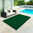 thumbnail image 2 of Koeckritz Rugs 7'x10' Soft Indoor/Outdoor Heather Green Bound Area Rug Lightweight, Easy to Clean, 2 of 8