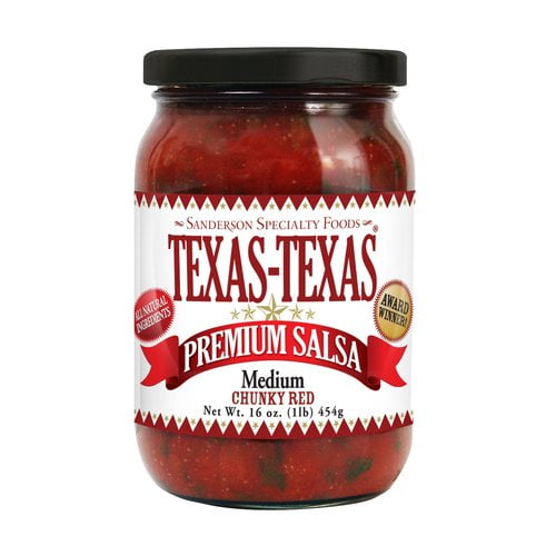 Texas Premium Salsa Texas Salsa Medium, 16 oz