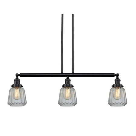 

Innovations Lighting 213-S Chatham Chatham 3 Light 39 Wide Linear Chandelier - Bronze