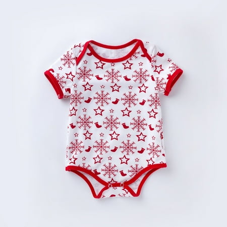 

Yubatuo Infant Baby Kids Boys Girls Romper Romper Jumpsuits Outfits Halloween White XL/80