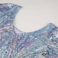 thumbnail image 6 of DHFJKG Women's Glitter Metallic Dresses Stage Performances Sparkly Long Sleeve Crewneck Loose Fit Night Out Tunic Mini Dress Trendy Dresses, 6 of 8