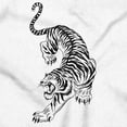 thumbnail image 2 of Classic Fierce Japanese Tiger Tattoo Romper Boys or Girls Infant Baby Brisco Brands NB, 2 of 6