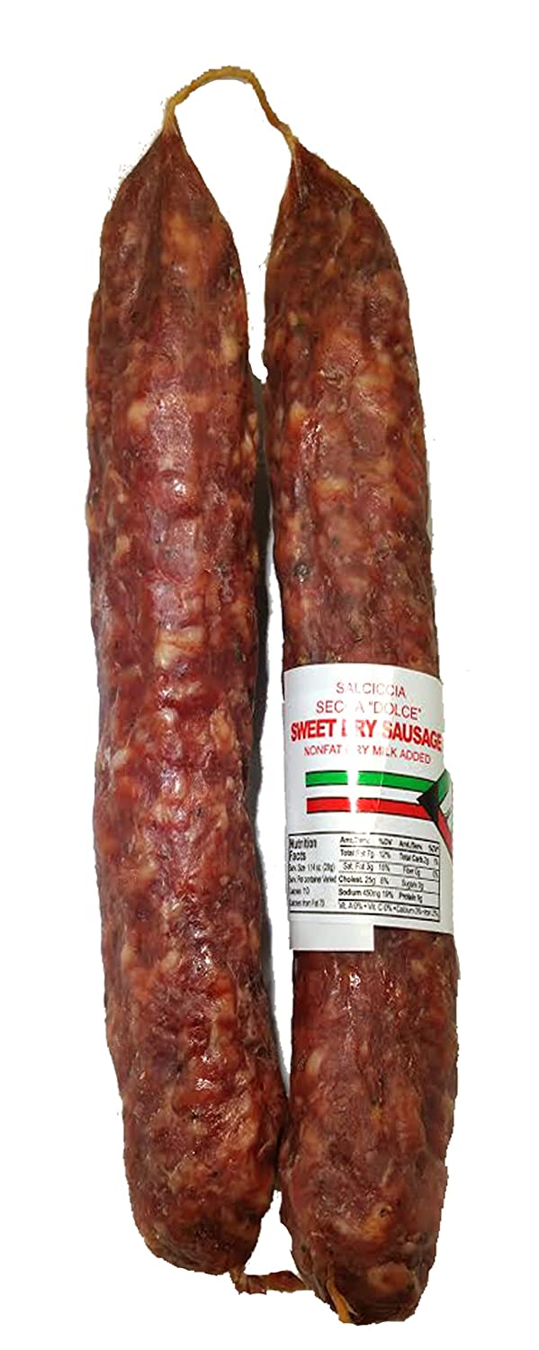 Alps Natural Casing Dry Sausage 2 Pack (SWEET)