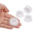 thumbnail image 4 of Unique Bargains 4 Packs Round Bubble Spirit Levels 32x12mm Small Circular Bullseye Level for Camera Tripod Workshop Turntable, White, 4 of 6