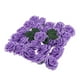 thumbnail image 4 of 25 unids / bolsa 8 cm espuma rosa cabezas artificiales cabezas de flores Púrpura, 4 of 9